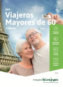 ¿Qué descuentos existen en viajes El Corte Inglés para mayores。